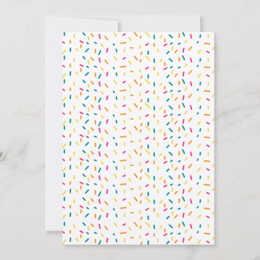 Onze kleine lieverd Lollipop 1e verjaardag Kaart (Achterkant)