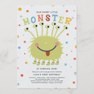 Onze Kleine Monster Verjaardag Kaart