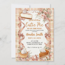 Onze Kleine Mopshagedis Baby Shower Uitnodiging |
