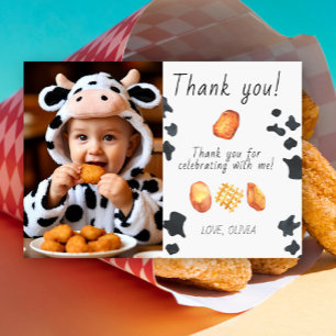 Onze Kleine Nugget Verjaardag Bedankt