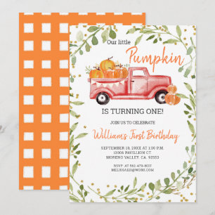 Onze kleine pompoen draaien een kaart