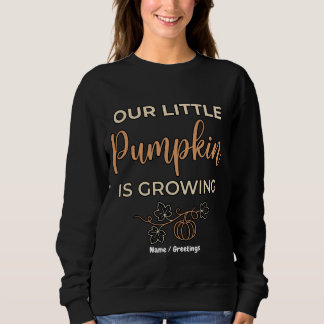 Onze Kleine Pompoen Groeit Herfst Zwangerschap Trui