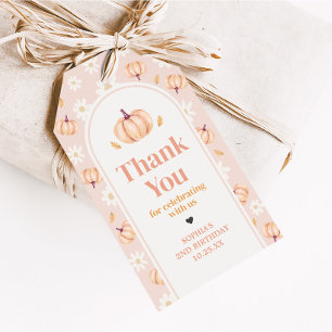 Onze Kleine Pompoen Verjaardagsfeest Favorieten Ta Cadeaulabel