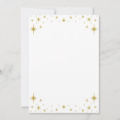 Onze Kleine Prinses Koninklijke Gouden en Blauwe V Kaart (Achterkant)