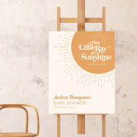 Onze Kleine Ray van Sunshine Boho Geel Baby shower