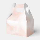 Onze kleine vlinder Waterverf roze Paarse goud Bedankdoosjes (Achterkant)