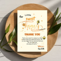 Onze Kleine Zoete Honing Komt Aankomen Baby Shower