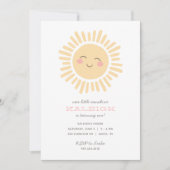 Onze kleine zonneschijnse verjaardag kaart (Voorkant)