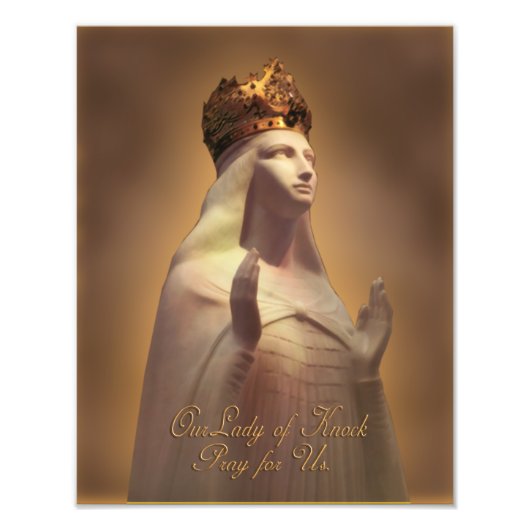 ONZE KNOCK PRAY VOOR ONS VERZAMELD AFBEELDING FOTO AFDRUK (Voorkant)