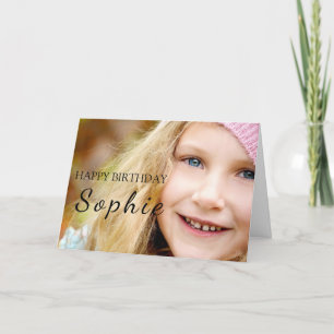 Onze konijnenprinses wordt 5! Leuke verjaardag Kaa Bedankkaart