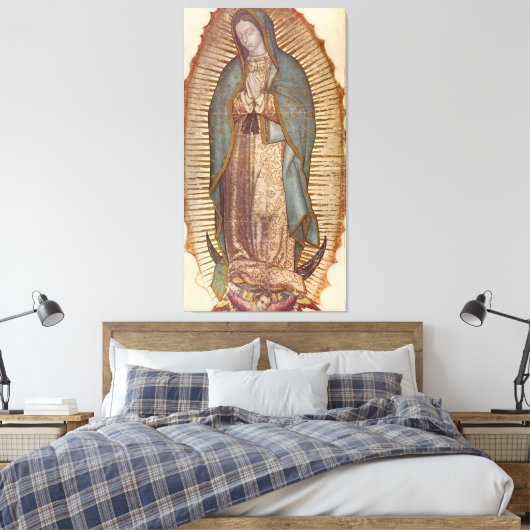 ONZE LADIE GUADALUPE CANVAS PRINT (Insitu (Slaapkamer))