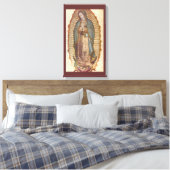 ONZE LADY GUADALUPE CANVAS AFDRUK (Insitu (Slaapkamer))