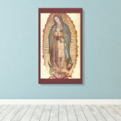 ONZE LADY GUADALUPE CANVAS AFDRUK (Insitu (Houten vloer))