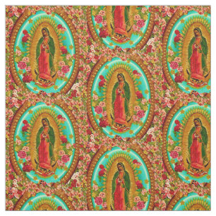 Onze Lady Guadalupe Mexicaanse Saint Virgin Mary Stof