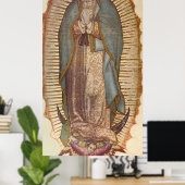 ONZE LADY GUADALUPE POSTER (Thuiskantoor)