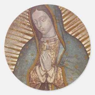 ONZE LADY GUADALUPE RONDE STICKER