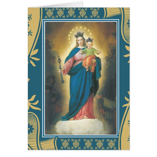 Onze Lady Help van christenen biedt herdenking (Voorkant)