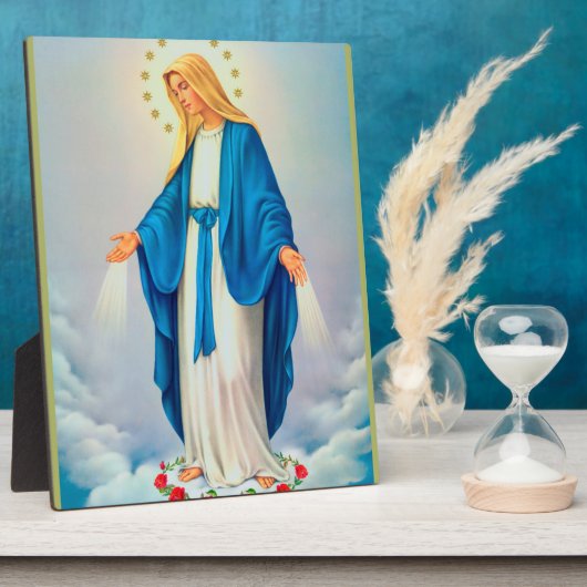 Onze Lady Immaculate Conception Fotoplaat (Zijkant)