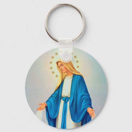 Onze Lady Immaculate Conception Sleutelhanger (Voorkant)