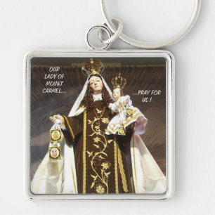 ONZE LADY MOUNT CARMEL...PRAY VOOR ONS! SLEUTELHANGER