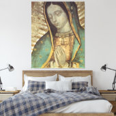 ONZE LADY OF GUADALUPE 40X60 CANVAS AFDRUK (Insitu (Slaapkamer))