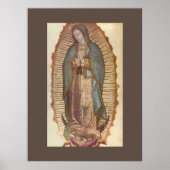ONZE LADY OF GUADALUPE (EXTRA GROTE 40X53) POSTER (Voorkant)