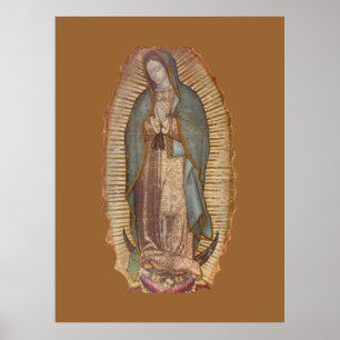 ONZE LADY OF GUADALUPE (EXTRA GROTE 40X53) POSTER