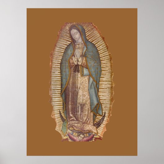 ONZE LADY OF GUADALUPE (EXTRA GROTE 40X53) POSTER (Voorkant)