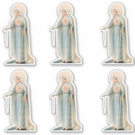 Onze Lady of Rosary-stelsticker Sticker