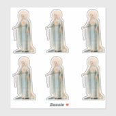 Onze Lady of Rosary-stelsticker Sticker (Vel)