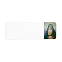 Onze Lady Quito Return Address Label