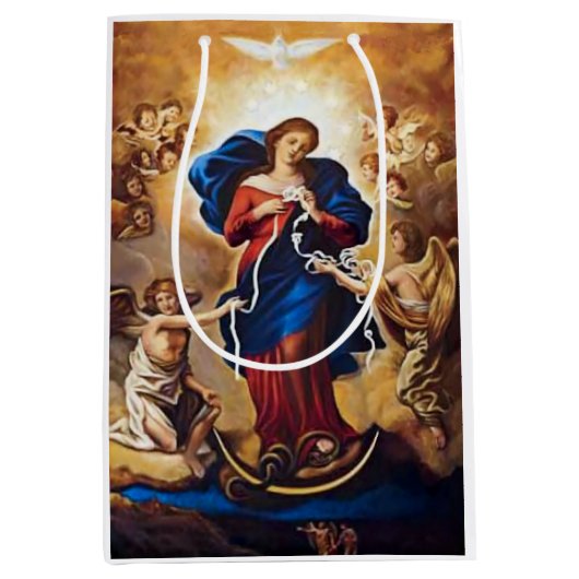 Onze Lady Undoer der Knots Medium Cadeauzakje (Voorkant)