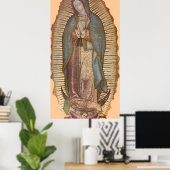 ONZE LADY VAN GUADALUPE 24 x 43 Poster (Thuiskantoor)
