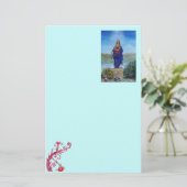 ONZE LADY VAN LICHTE Madonna van maculair begrip Briefpapier (Staand voorkant)