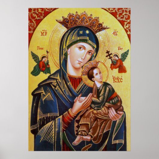 ONZE LADY VAN PERPETUELE HULPICON POSTER (Voorkant)