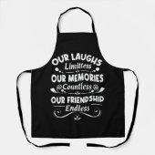 Onze Laughs grenzeloze herinneringen ontelbare vri Schort (Voorkant)