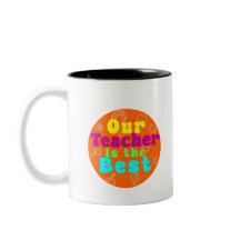 Onze leraar is het beste kleurrijke ontwerp