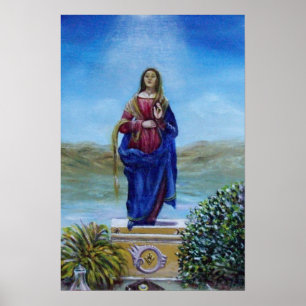 ONZE LIEDERE VAN LICHT Madonna van de Onbevlekte O Poster