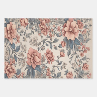 Onze liefde bloeit als deze bloemen. inpakpapier vel