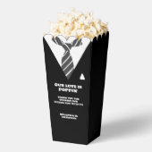 Onze liefde is popping bruiloft pak bedankdoosjes (Popped)