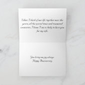 Onze liefde is samen gegroeid kaart (Binnen)