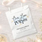 Onze Liefde Laat Popcorn Springen Bedankzakje (Geknipt)