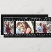 Onze liefdesfilm - Uitnodiging (Voorkant / Achterkant)