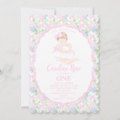 Onze lieve pop preppy Grandmillennial bloem Kaart (Voorkant)