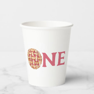 Onze lieve taart is één kopje papieren bekers