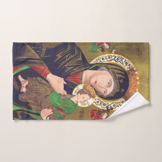 Onze-Lieve-Vrouw van Altijddurende Bijstand Bad Handdoek (Handdoek)