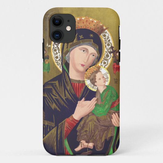 Onze-Lieve-Vrouw van Altijddurende Bijstand Case-Mate iPhone Case (Achterkant)