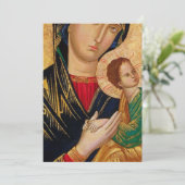 Onze-Lieve-Vrouw van Altijddurende Bijstand Kaart (Staand voorkant)