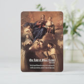 Onze-Lieve-Vrouw van de berg Karmel Gebed Informatiekaartje (Staand voorkant)