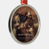 Onze-Lieve-Vrouw van de berg Karmel Gebed Metalen Ornament (Rechts)